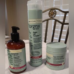 NEW LaCoupe Orgnx Bundle (Conditioner, repair treatment, and styling cream)